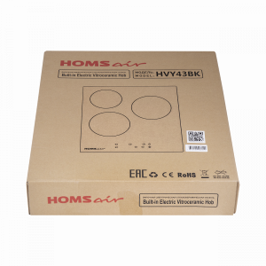 Электрическая варочная панель HOMSair HVY43BK