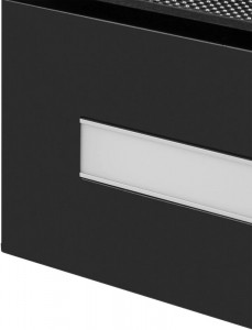 Кухонная вытяжка MAUNFELD Aurora 90 черный матовый