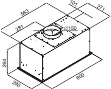 Кухонная вытяжка MAUNFELD Fantasy 1000ST 60 белое стекло