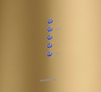 Кухонная вытяжка MAUNFELD Lee Wall 39 золотой (глянец)