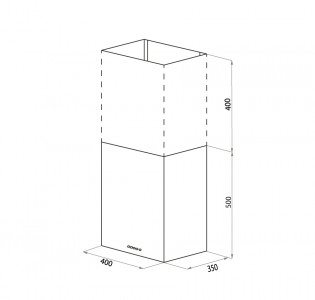 Кухонная вытяжка HOMSair PHLOX Push 40 белый