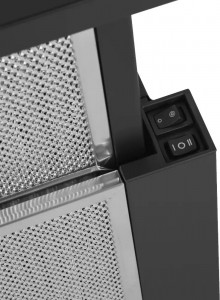 Кухонная вытяжка MAUNFELD Clyde 50 чёрное стекло