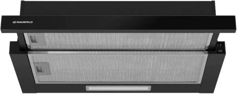 Кухонная вытяжка MAUNFELD Clyde 50 чёрное стекло