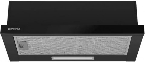 Кухонная вытяжка MAUNFELD Clyde 60 чёрное стекло