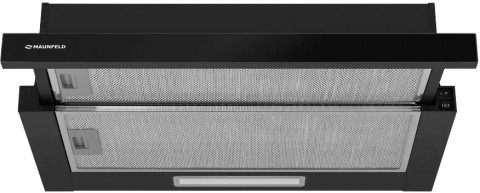 Кухонная вытяжка MAUNFELD Clyde 60 чёрное стекло