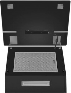Кухонная вытяжка MAUNFELD Astro 50 чёрное стекло