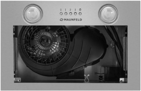 Кухонная вытяжка MAUNFELD Bay 45 Push нержавеющая сталь