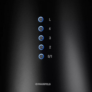 Кухонная вытяжка MAUNFELD Lee Wall 39 Long черный