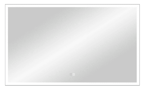 Зеркало Misty Веритате 1000х600 Led холодная подсветка с подогревом ВЕР-02-100/60-14