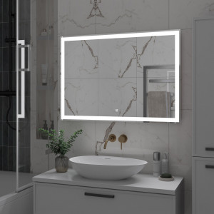 Зеркало Misty Сириус 1000х700 Led холодная подсветка СИР-02-100_70-14