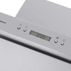 Кухонная вытяжка MAUNFELD Gloria 60 нержавеющая сталь\черное стекло