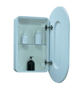 Зеркало-шкаф Continent Elmage White LED 450х800
