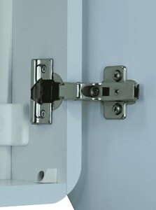 Зеркало-шкаф Continent Elmage White LED 450х800