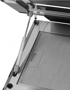 Кухонная вытяжка MAUNFELD Mersey 60 черный, вставка сатин