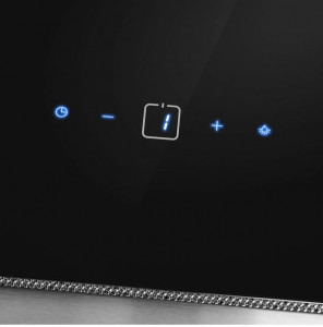 Кухонная вытяжка MAUNFELD Mersey 60 черный, вставка сатин