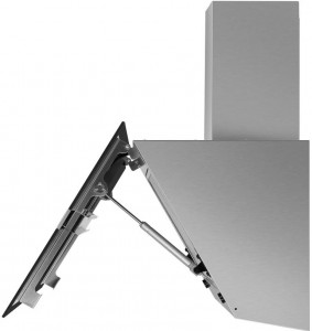 Кухонная вытяжка MAUNFELD Mersey 60 черный, вставка сатин