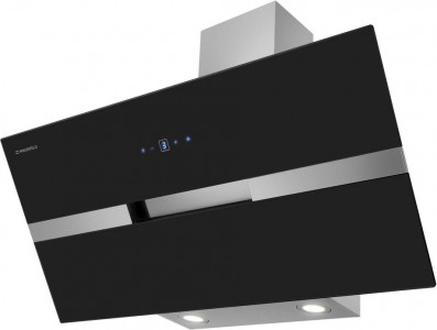 Кухонная вытяжка MAUNFELD Mersey 90 черный, вставка сатин