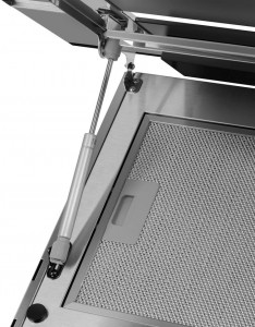 Кухонная вытяжка MAUNFELD Mersey 90 черный, вставка сатин