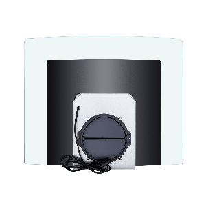 Кухонная вытяжка MAUNFELD Ancona PlusA 60 нержавеющая сталь, прозрачное стекло