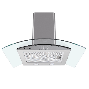 Кухонная вытяжка MAUNFELD Ancona PlusA 60 нержавеющая сталь, прозрачное стекло