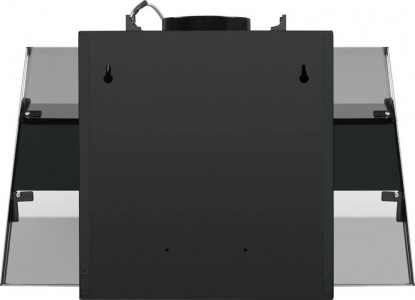 Кухонная вытяжка MAUNFELD Bridge 60 нержавеющая сталь\черное стекло