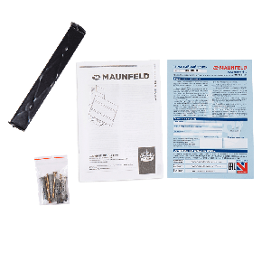 Кухонная вытяжка MAUNFELD Bridge Line 50 черный, вставка сатин