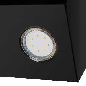 Кухонная вытяжка MAUNFELD Bridge Line 50 черный, вставка сатин