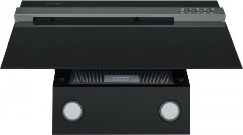 Кухонная вытяжка MAUNFELD Bridge Line 60 черный\вставка сатин