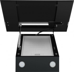 Кухонная вытяжка MAUNFELD Bridge Line 60 черный\вставка сатин