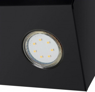 Кухонная вытяжка MAUNFELD Bridge Line 60 черный\вставка сатин