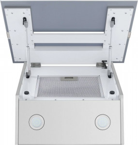 Кухонная вытяжка MAUNFELD Mersey 60 белый, вставка сатин