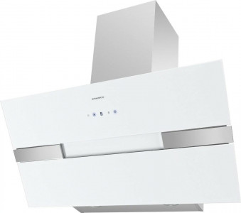Кухонная вытяжка MAUNFELD Mersey 90 белый, вставка сатин