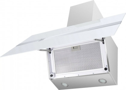 Кухонная вытяжка MAUNFELD Mersey 90 белый, вставка сатин