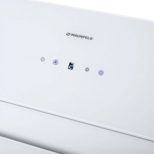 Кухонная вытяжка MAUNFELD Mersey 90 белый, вставка сатин