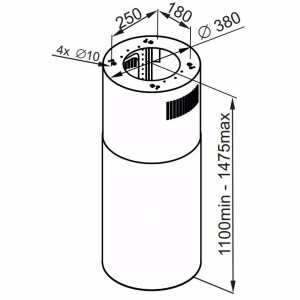 Кухонная вытяжка MAUNFELD Lee Push 39 белый