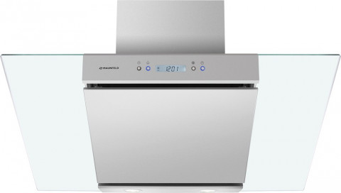 Кухонная вытяжка MAUNFELD Gloria 90 нержавеющая сталь\прозрачное стекло