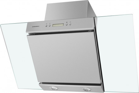 Кухонная вытяжка MAUNFELD Gloria 90 нержавеющая сталь\прозрачное стекло