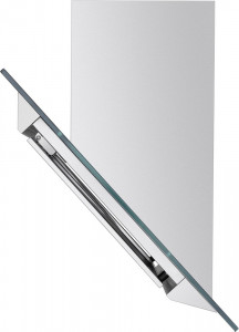 Кухонная вытяжка MAUNFELD Gloria 90 нержавеющая сталь\прозрачное стекло