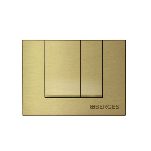 Кнопка для инсталляции BERGES NOVUM S8 040048 бронза