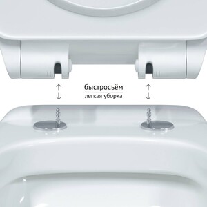 Унитаз подвесной BERGES ALBIT S Rimless 52 см 082147