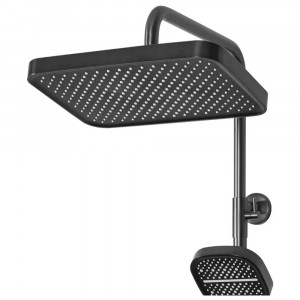 Душевая система Hansberge H5065BG Оружейная сталь