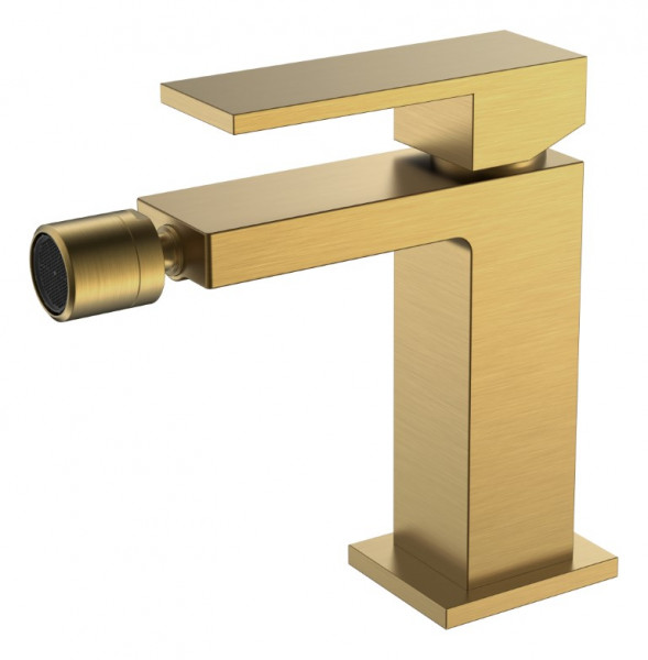 Смеситель для биде Boheme Qubic Bronze 476-BR бронза