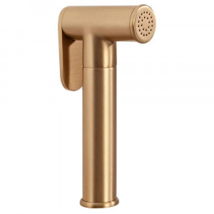 Гигиенический душ со смесителем встраиваемый Hansberge H3099MG матовое золото