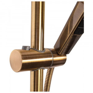 Душевая система с термостатом Hansberge H5085BR бронза