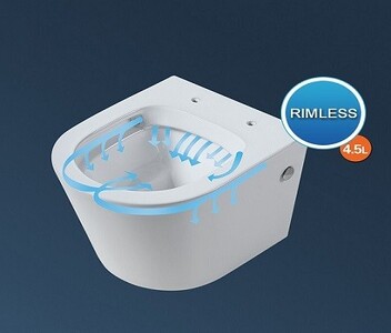Унитаз подвесной безободковый CeramaLux B2330