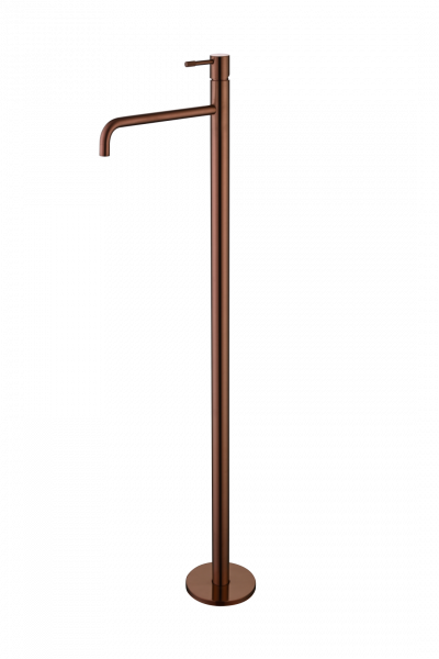 Смеситель для умывальника напольный Boheme Uno Bronze Brush 107-BRB