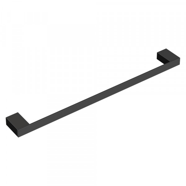 Полотенцедержатель длинный Boheme Qubic Black 10722-B черный