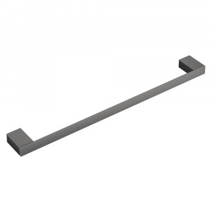 Полотенцедержатель длинный 60 см Boheme Qubic Gun Metal 10722-GM графит