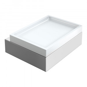 Мыльница настенная Boheme Qubic Chrome 10723-CR хром