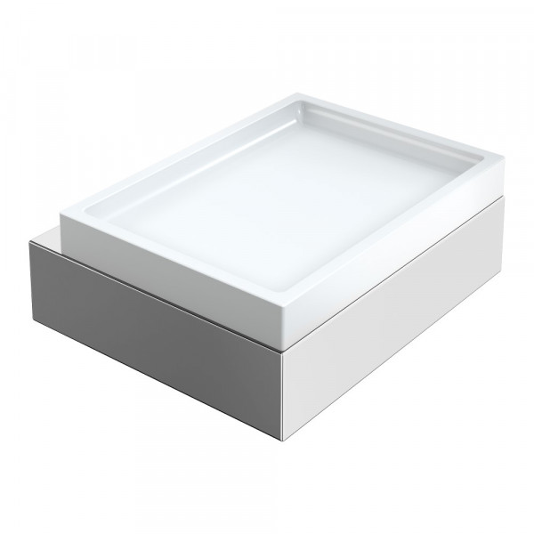 Мыльница настенная Boheme Qubic Chrome 10723-CR хром